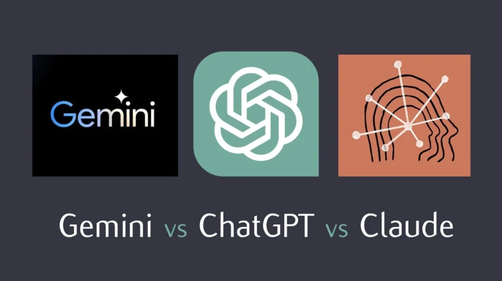 ChatGPT vs Claude vs Google Gemini: Which AI Chatbot is Best? - CoderKod
